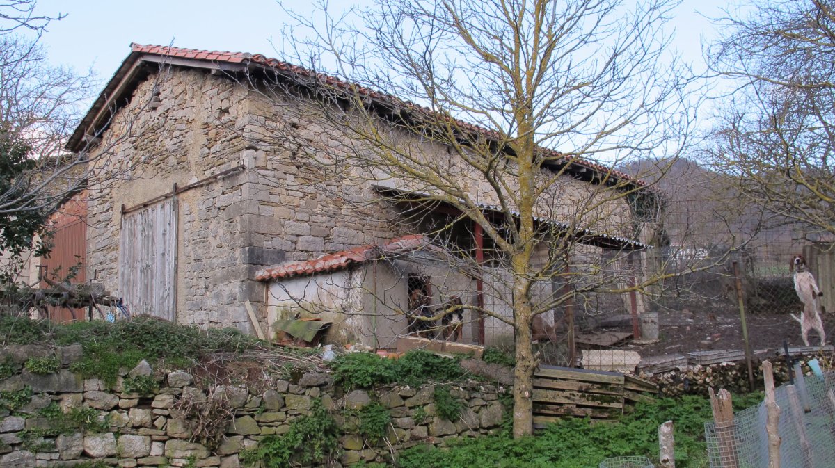 San Sebastian ermitaren paretak