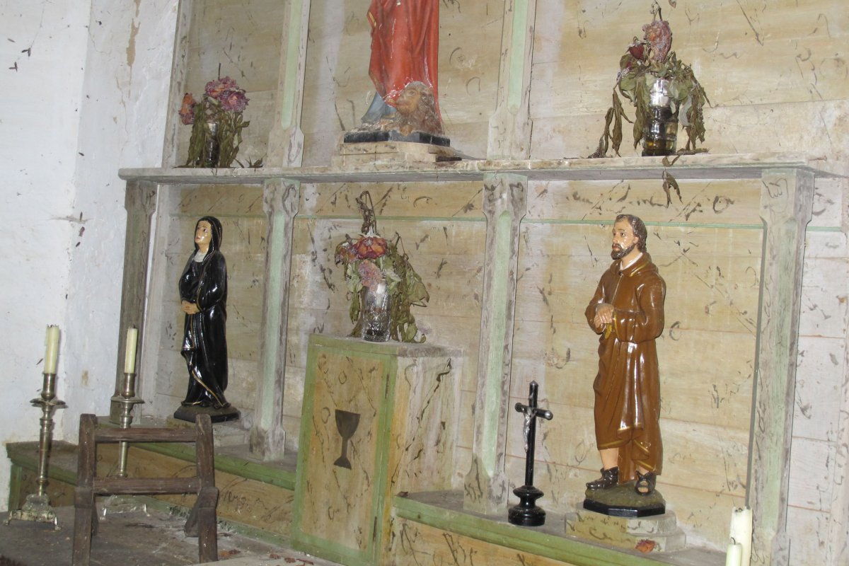 San Marko baseliza, Burutain