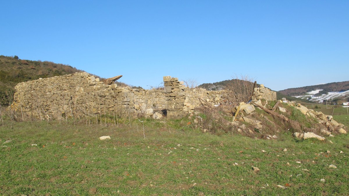 San Bartolome baselizaren hondakinak, Etsain