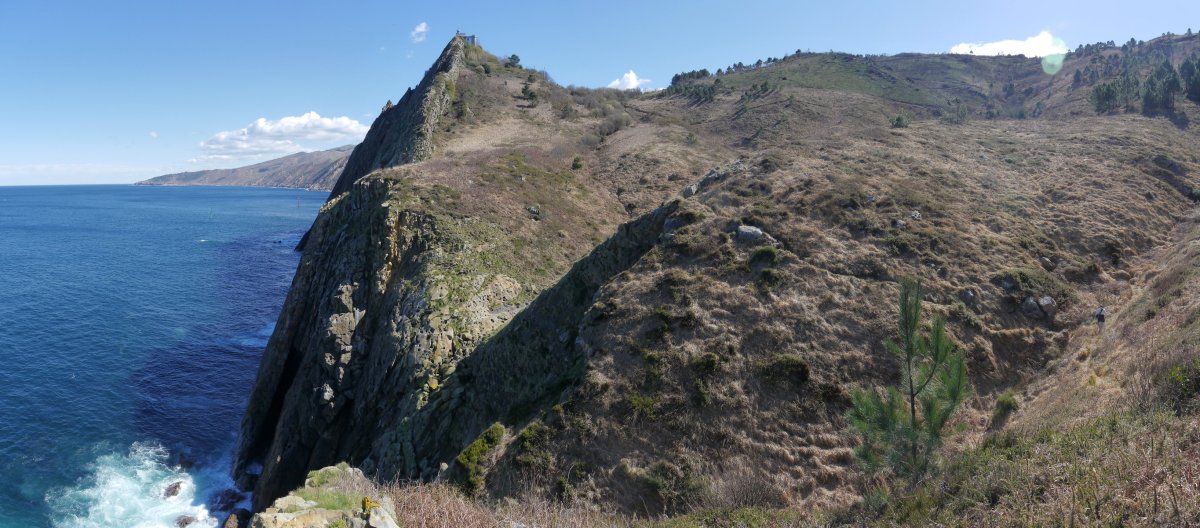 Faro de la Plata itsaslabarren gainean