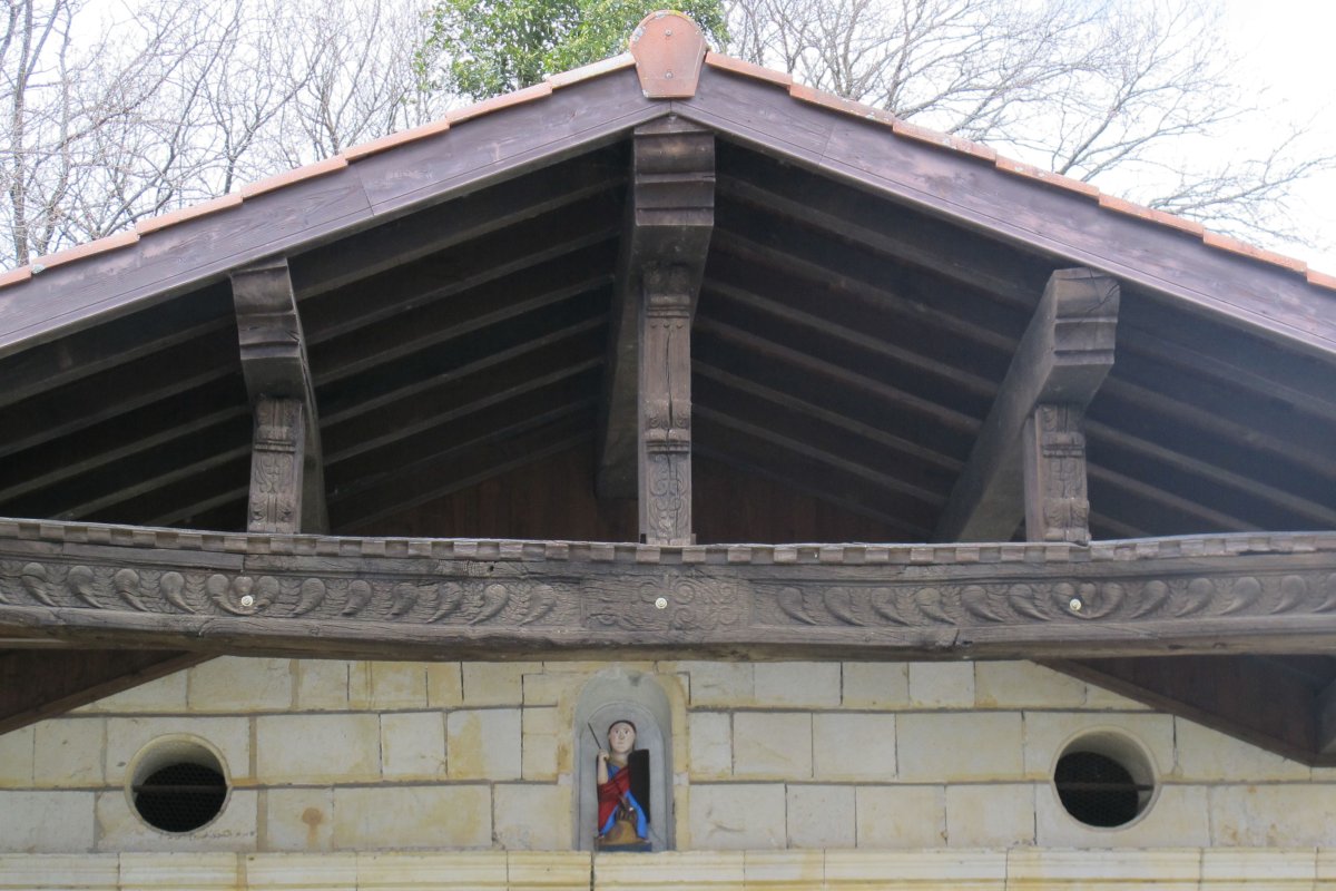 San Migel ermita, Uztaritze