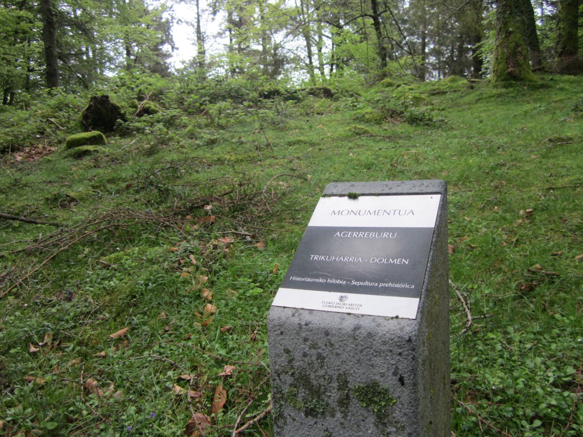Dólmen Agerreburu Mayo 2013