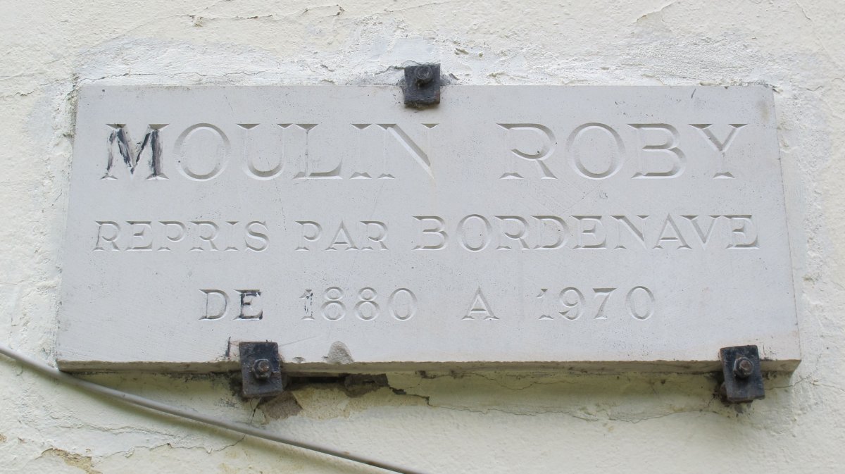 Moulin Roby errota, Bidaxune