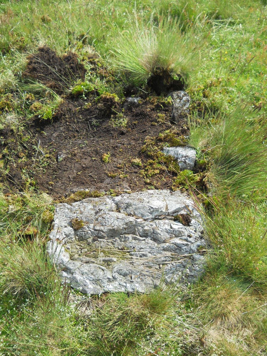 Iturauko harrespilaren harri karratu zizelkatua