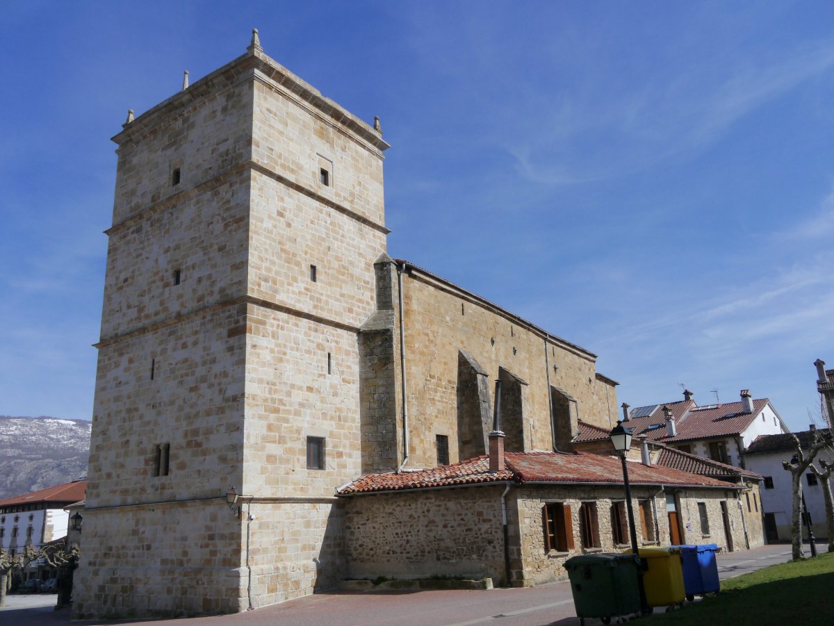 San Salvador eliza, Lakuntza