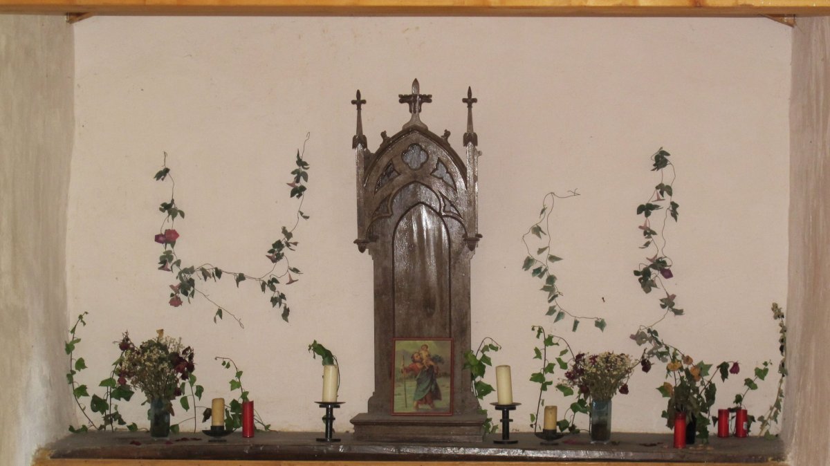 San Kristobal ermita, Oteo