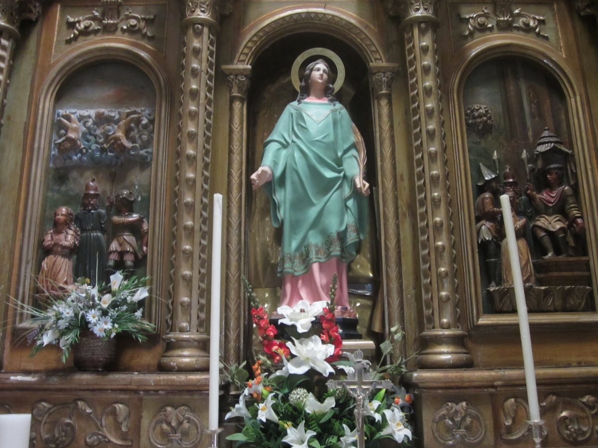 Santa Teodosia, interior   (Agosto 2013)