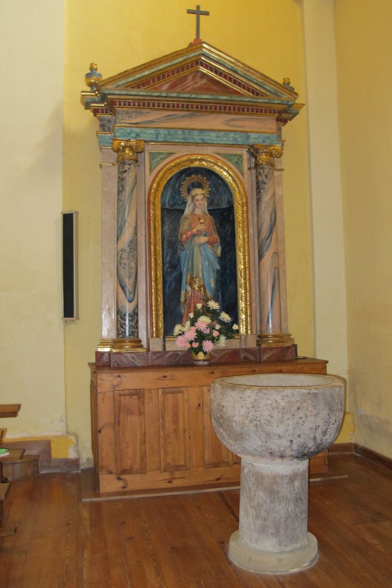 San Migel eliza, Zufia