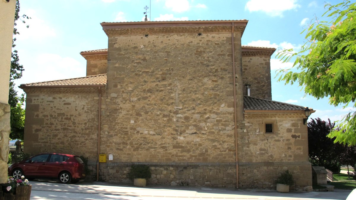 San Bizente eliza, Abaigar