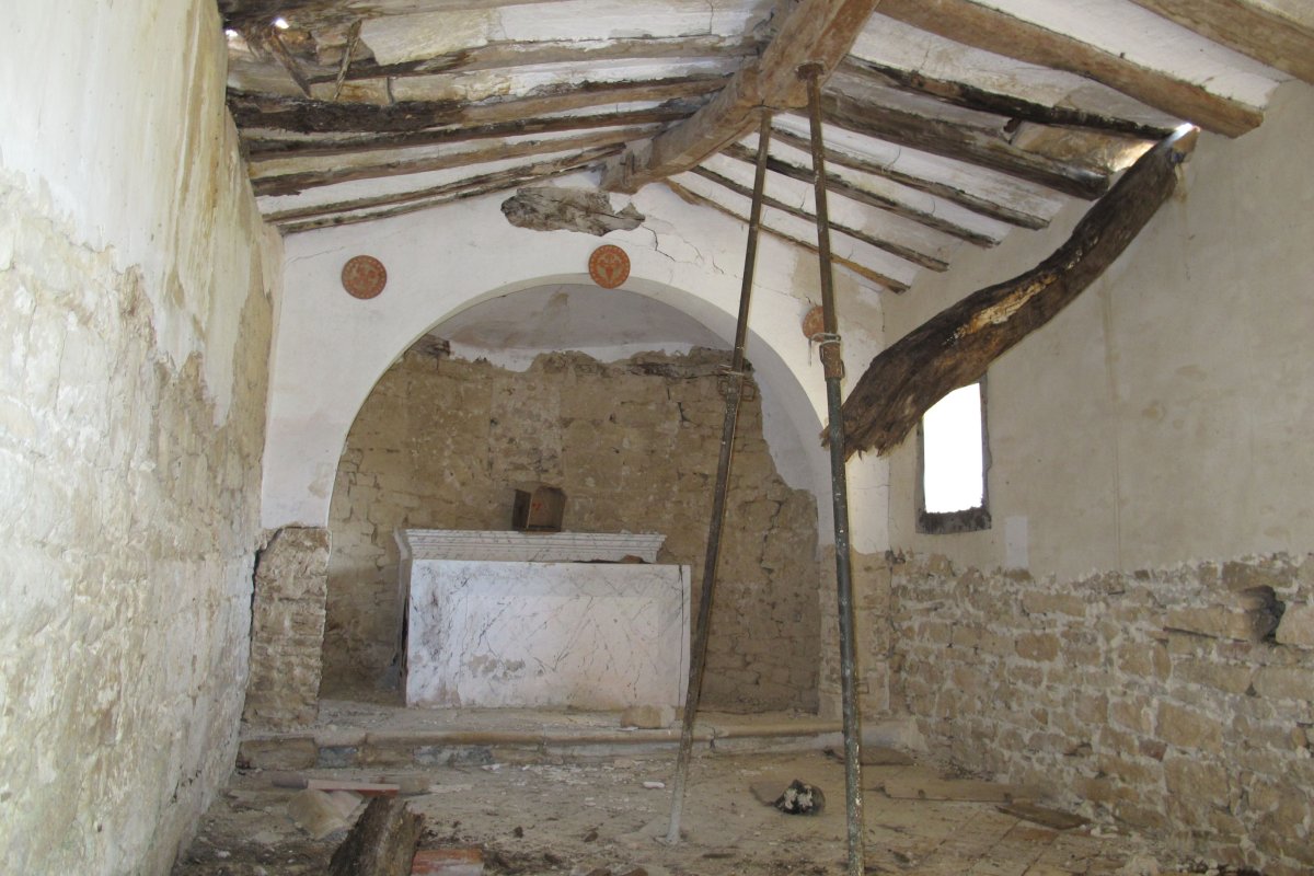 San Migel ermita, Abaigar