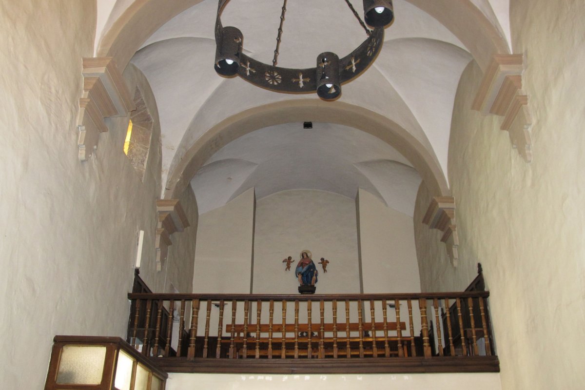 San Fausto eliza, Antzin