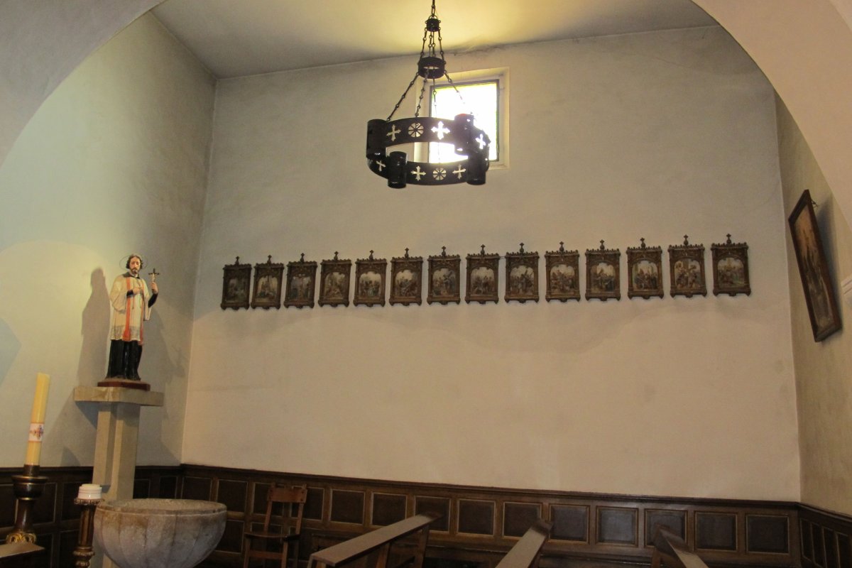 San Fausto eliza, Antzin