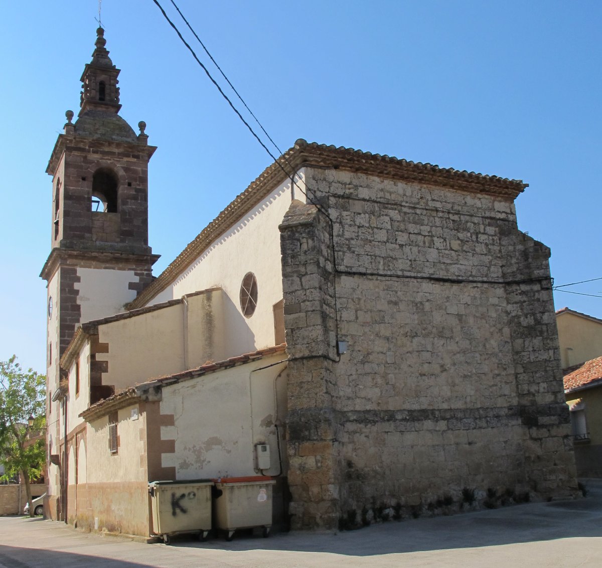 San Fausto eliza, Antzin