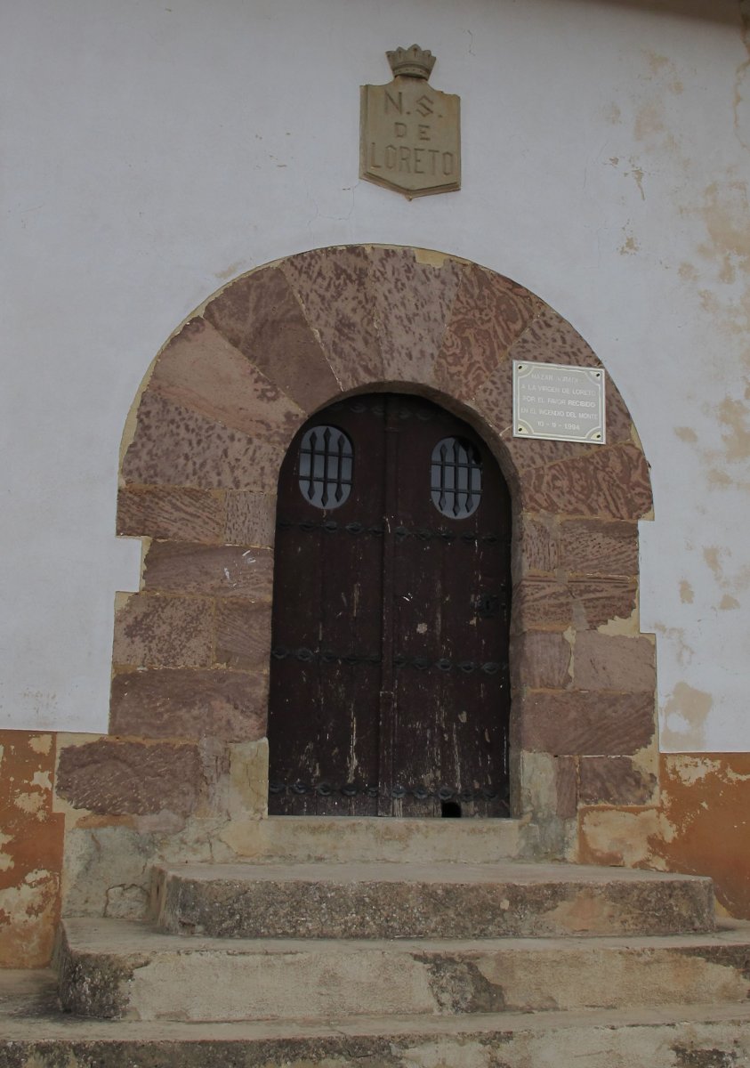 Virgen de Loreto ermita, Nazar