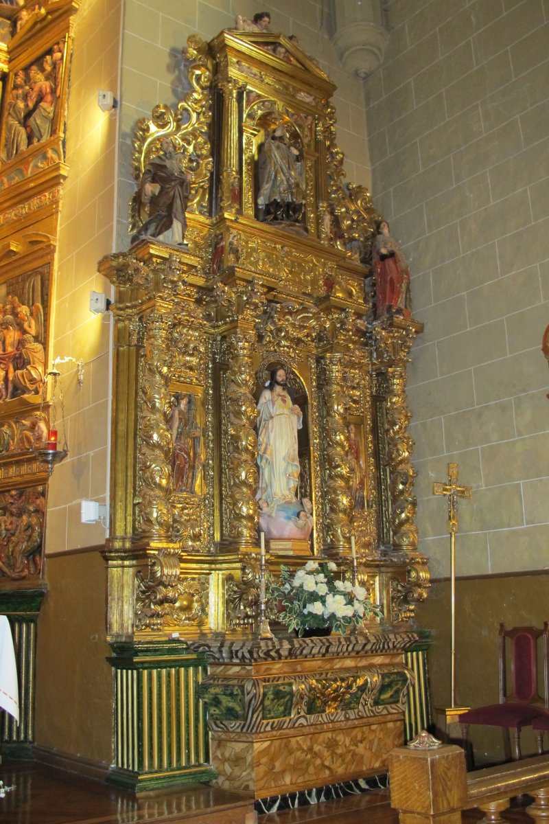 San Martín eliza, Legaria