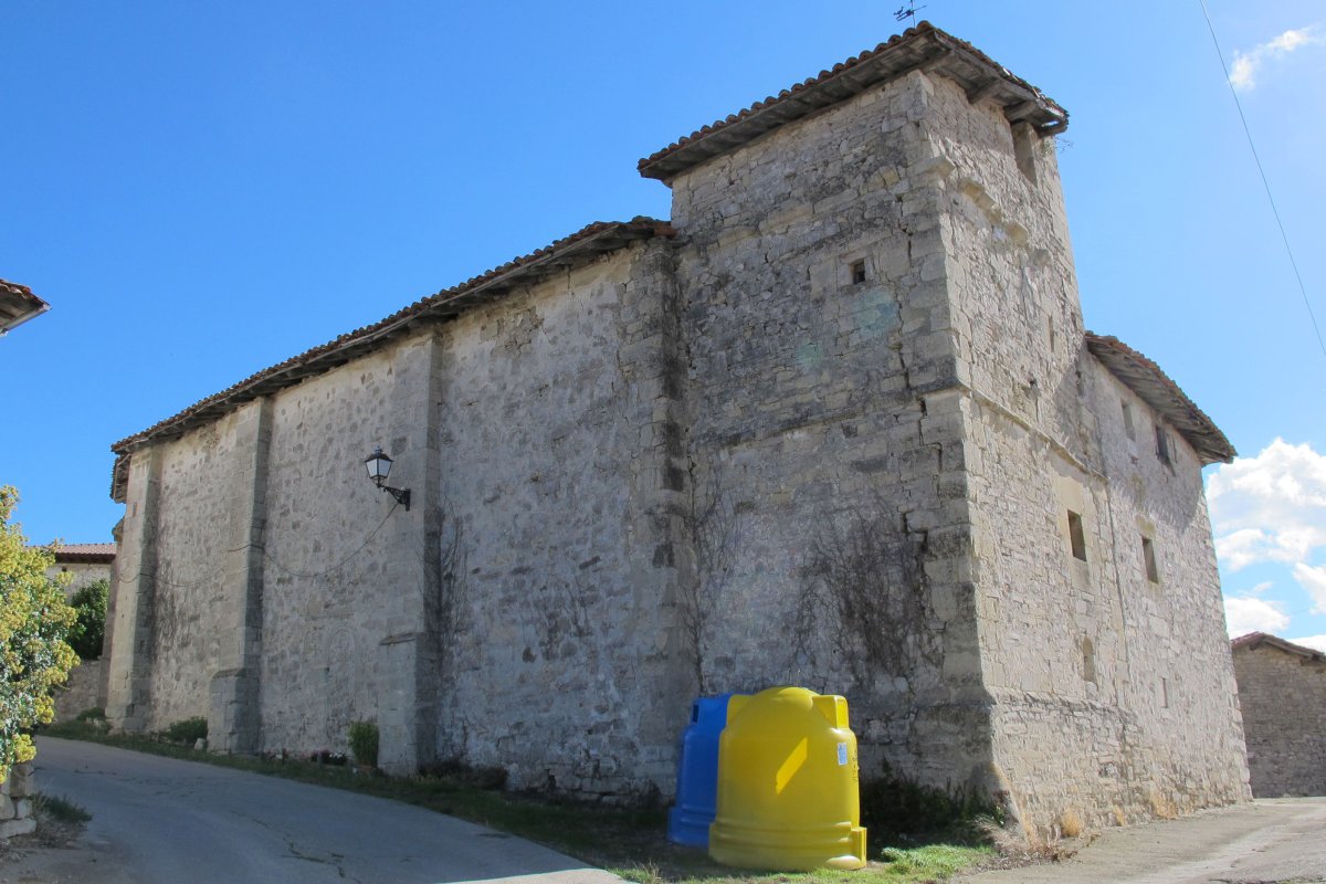 San Ciprian y Santa Justina eliza, Busto de Trebiño