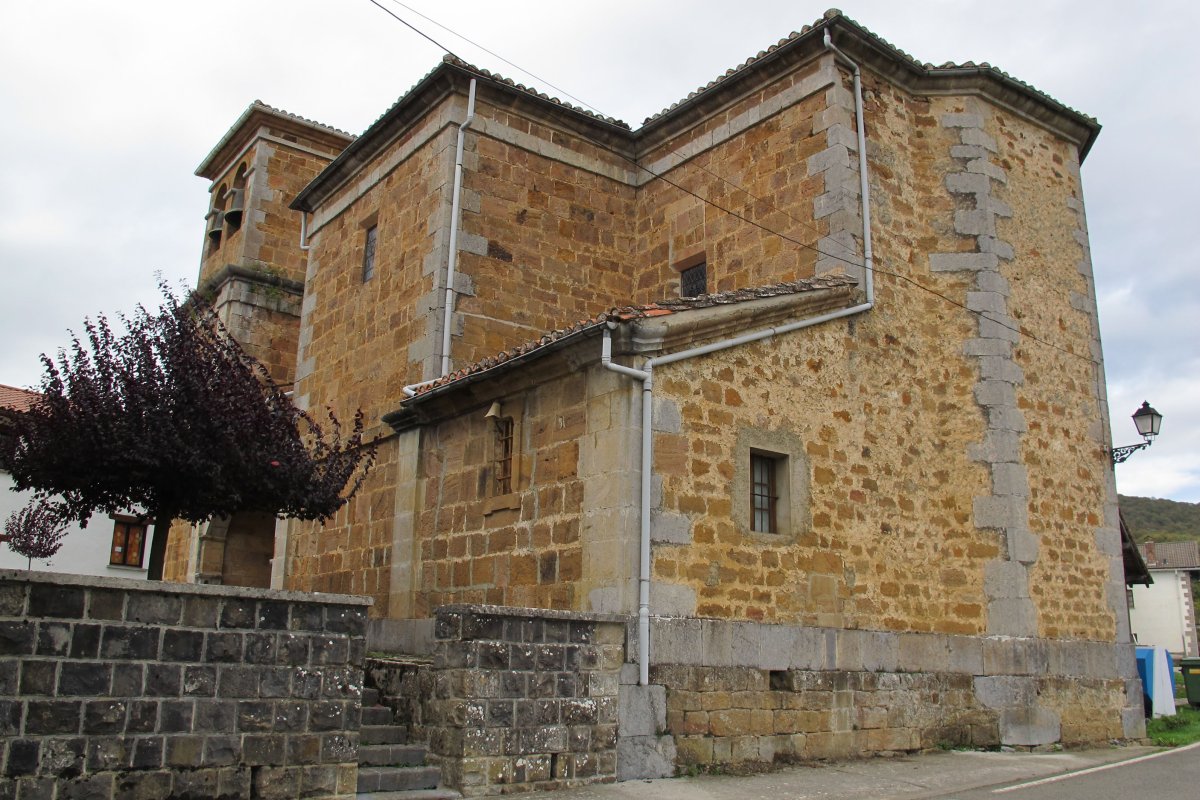 San Tiburcio eliza, Orokieta