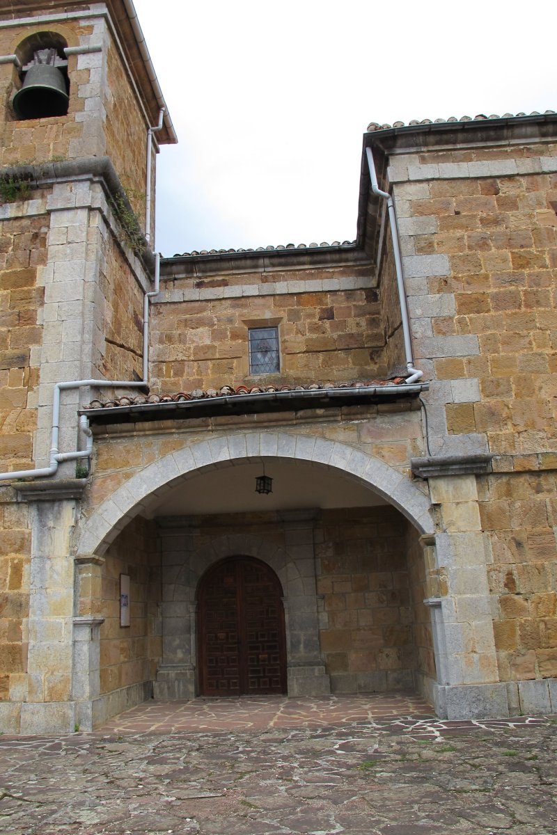 San Tiburcio eliza, Orokieta