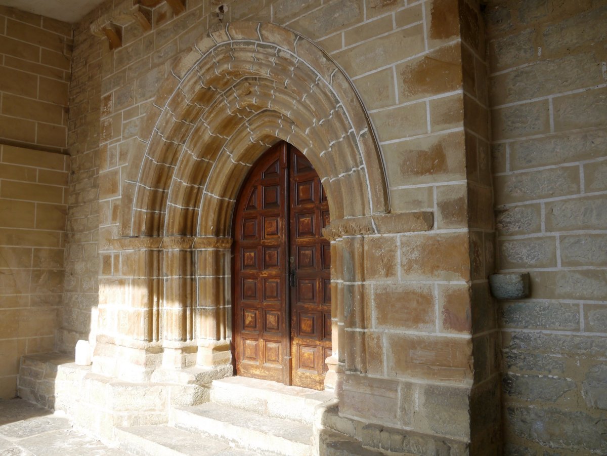 San Migel eliza, Eraso