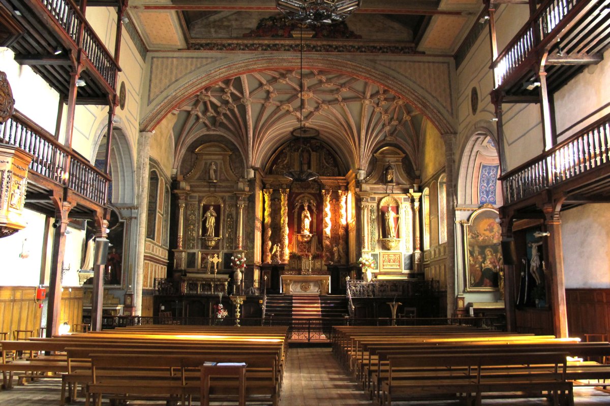 San Vicente eliza, Ziburu