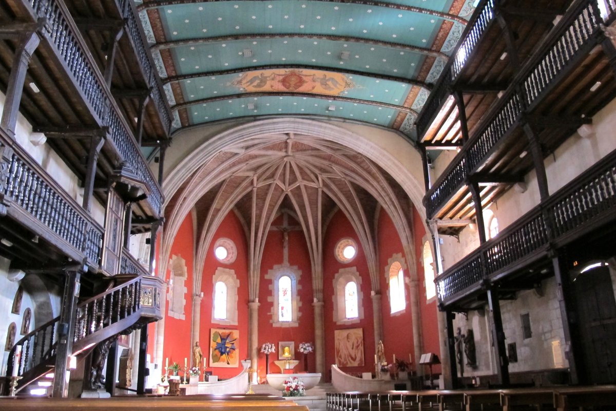 San Vicente eliza, Urruña