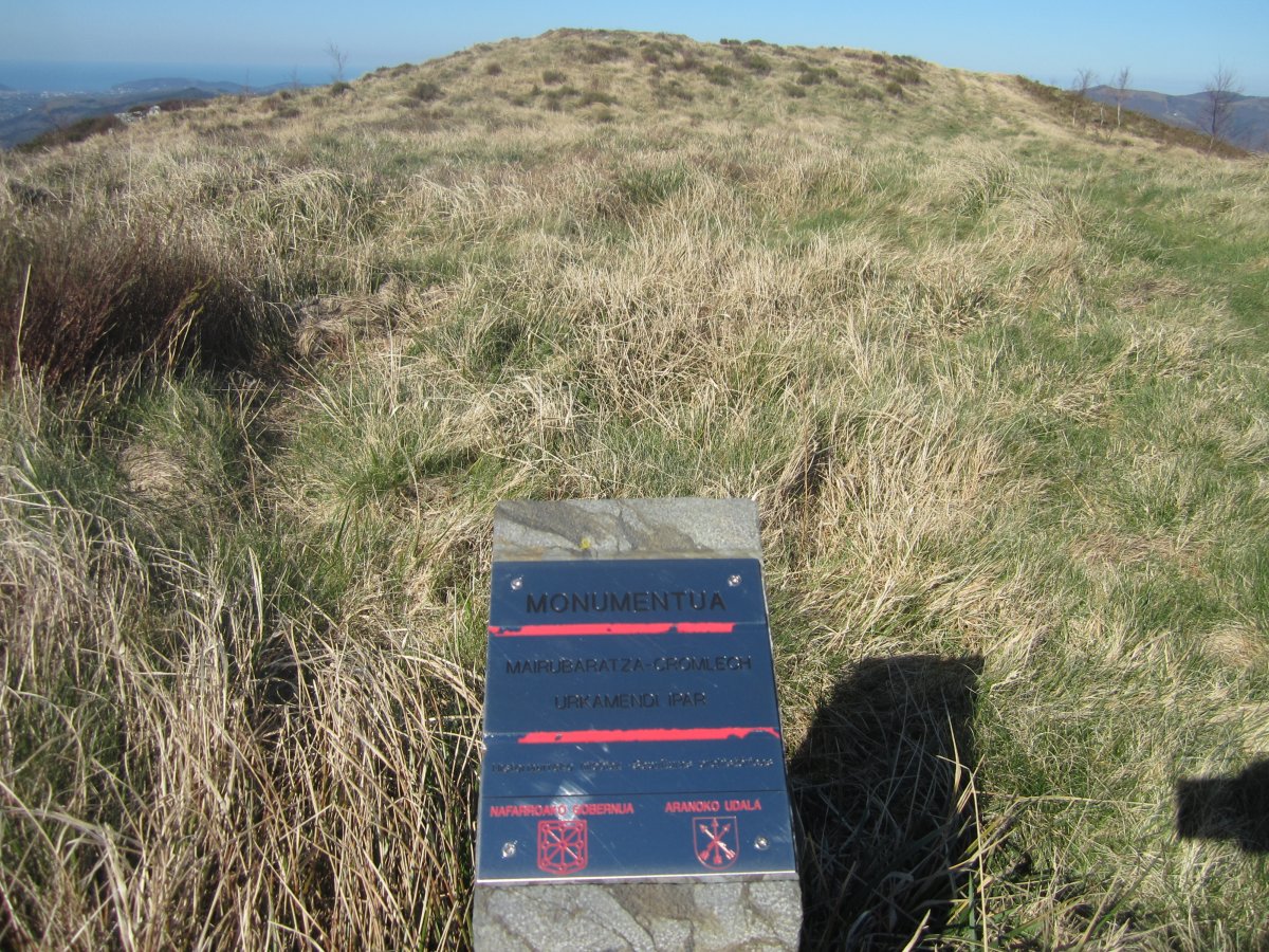 Cromlech Urkamendi Ipar (Marzo 2014)