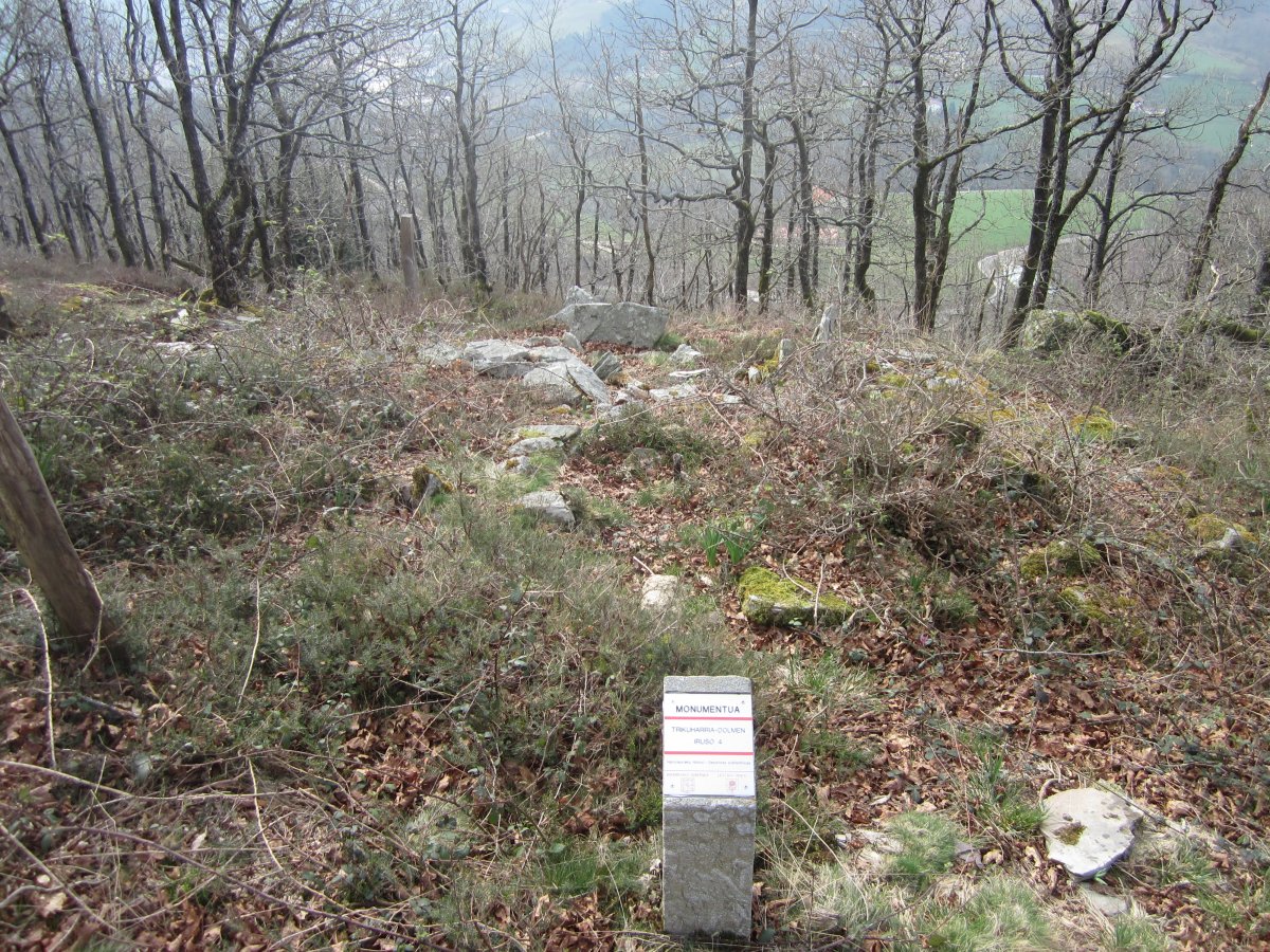 Dólmen Iruso 4  (Marzo 2014)