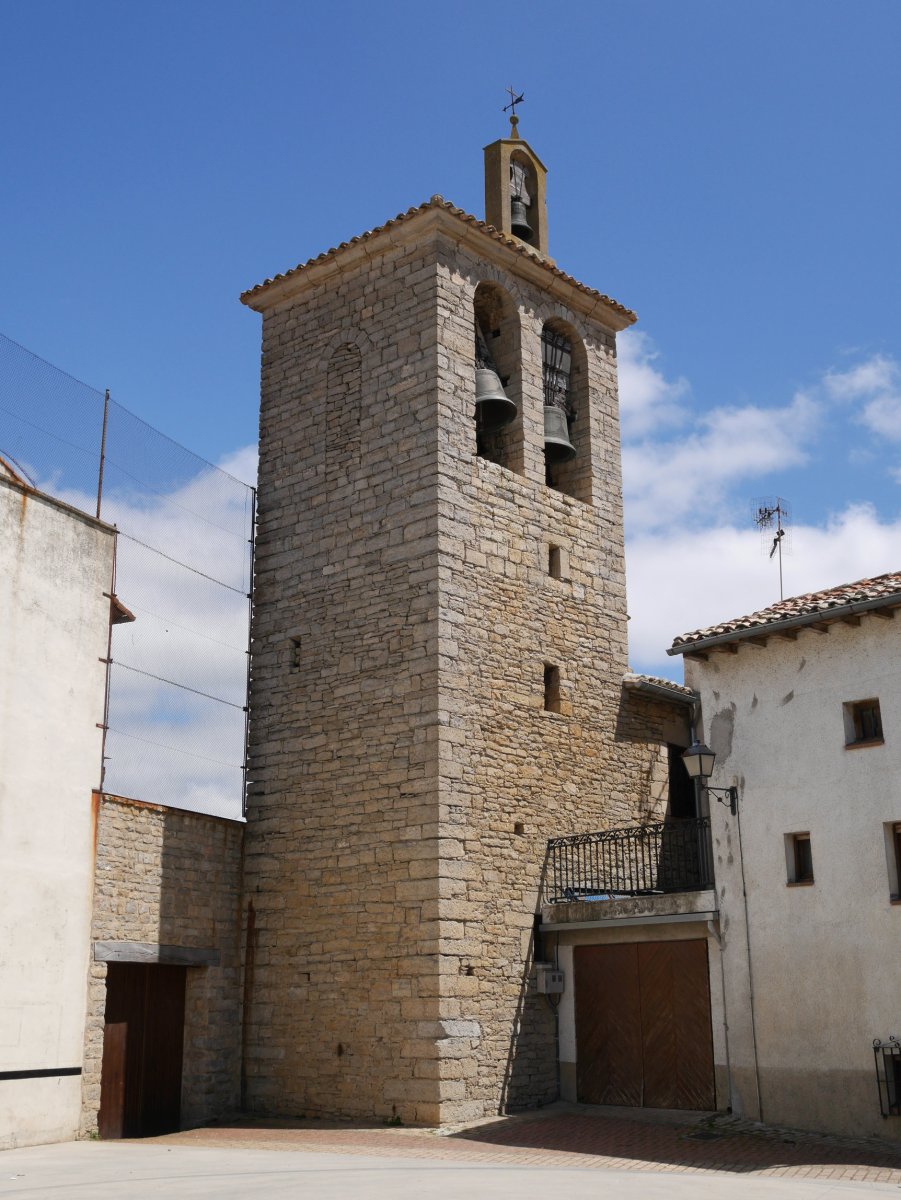 Santa Eulalia eliza, Izkue