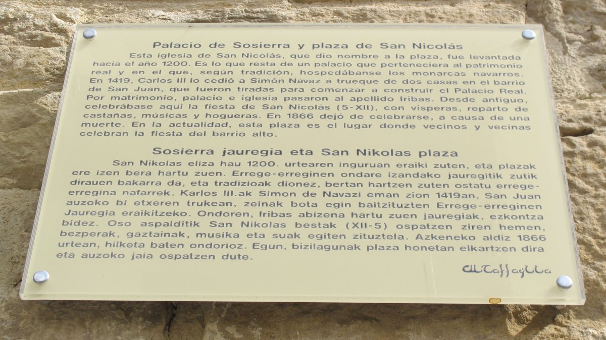 San Nikolas ermita, Tafalla