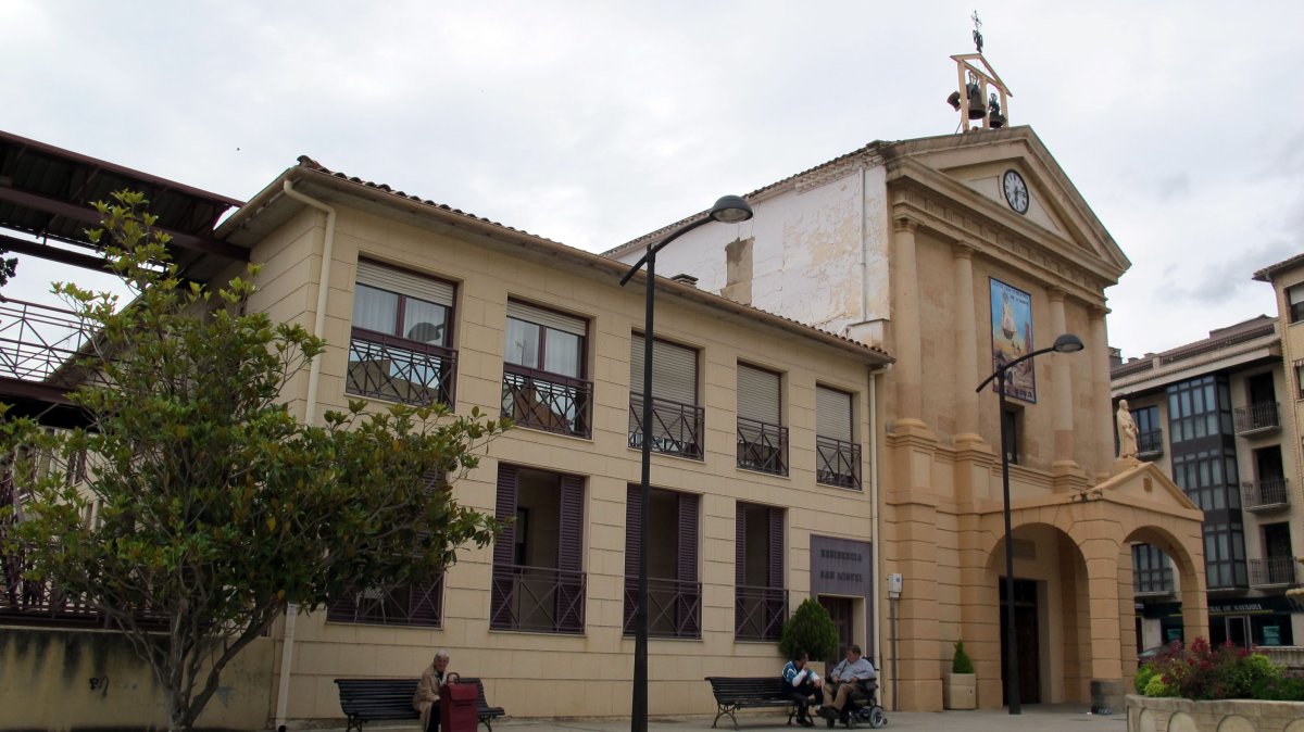 San Migel basilika, Azkoien