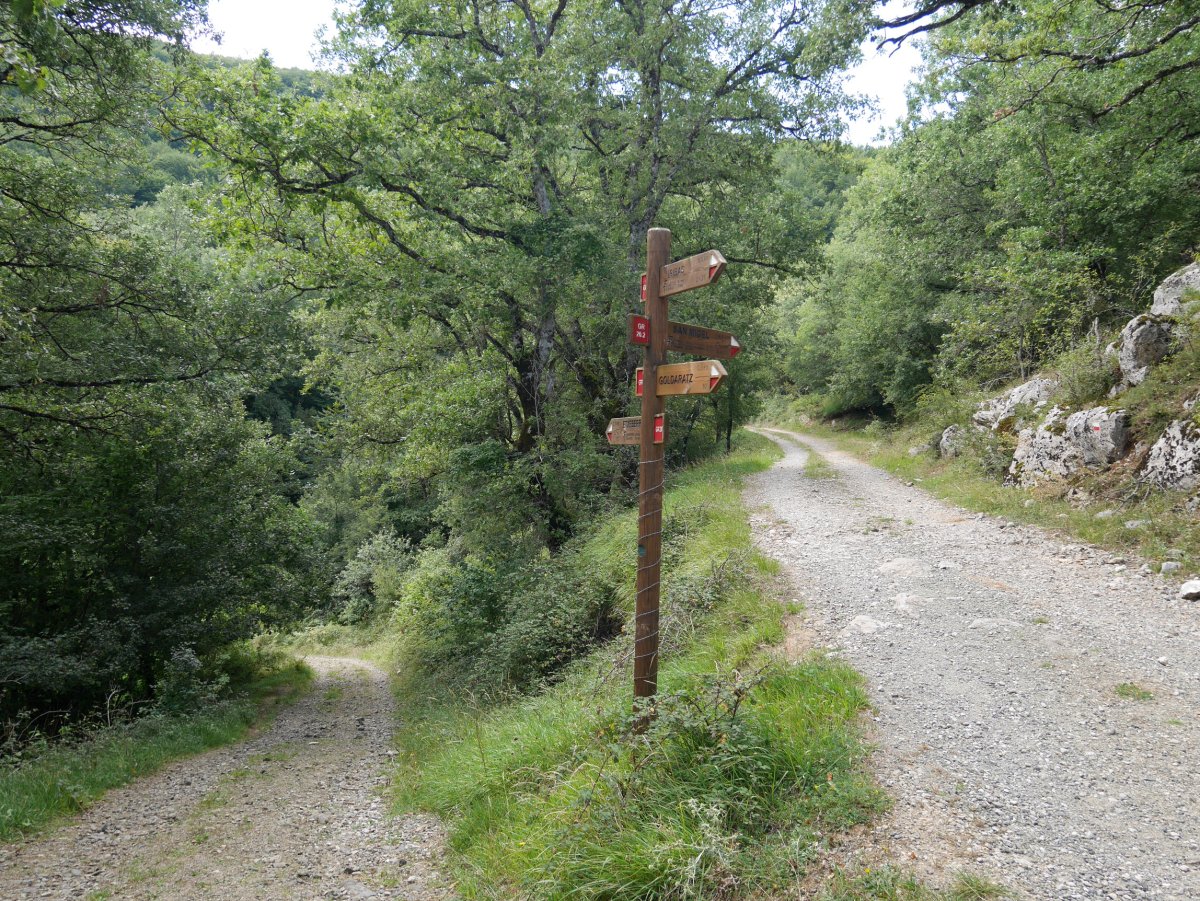 Goitik Illarraundi aldera eta behetik Etxeberrira