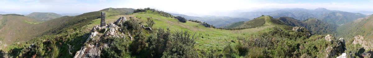 Zigorriaga aldeko panoramika zabala