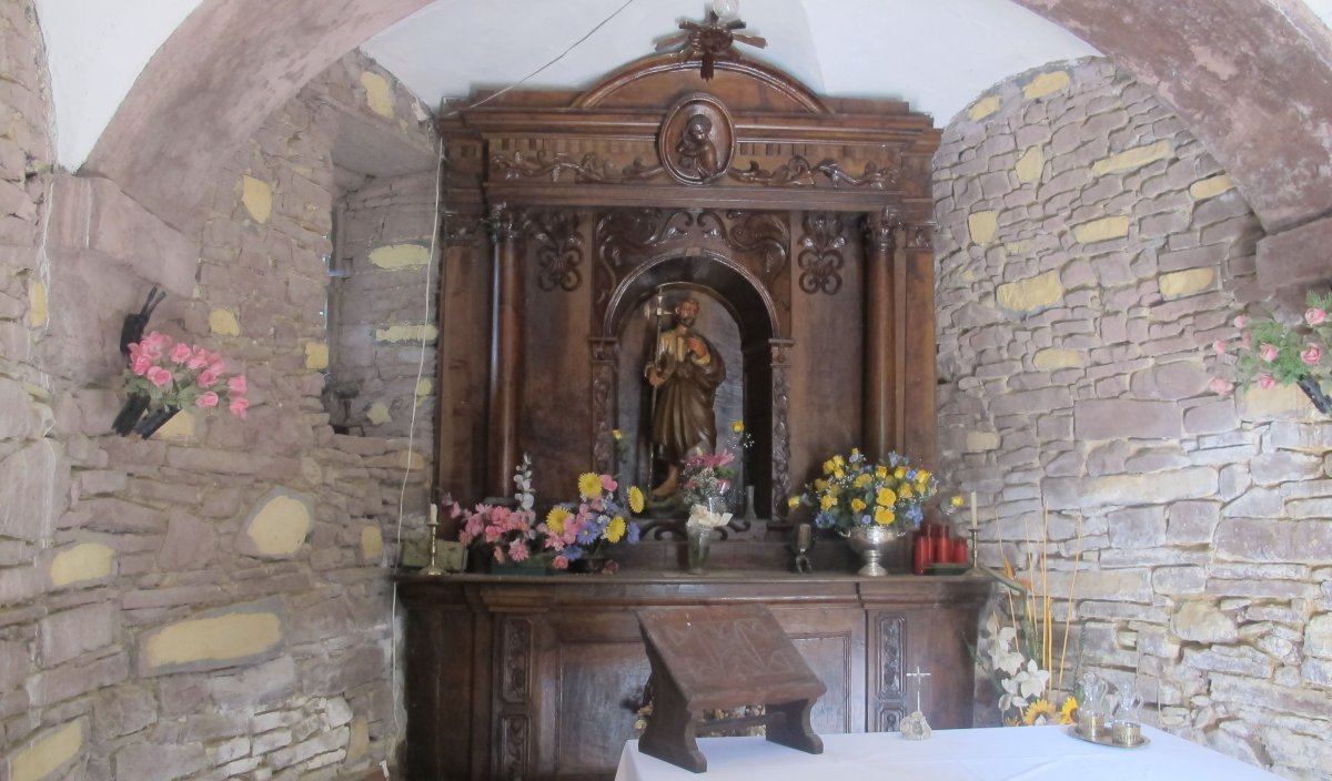 Santos Simon y Judas ermita, Aldama