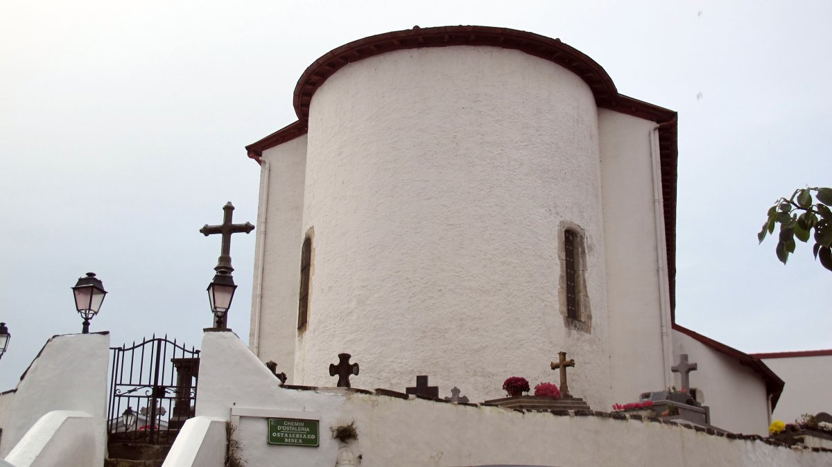 San Martin eliza, Ahetze