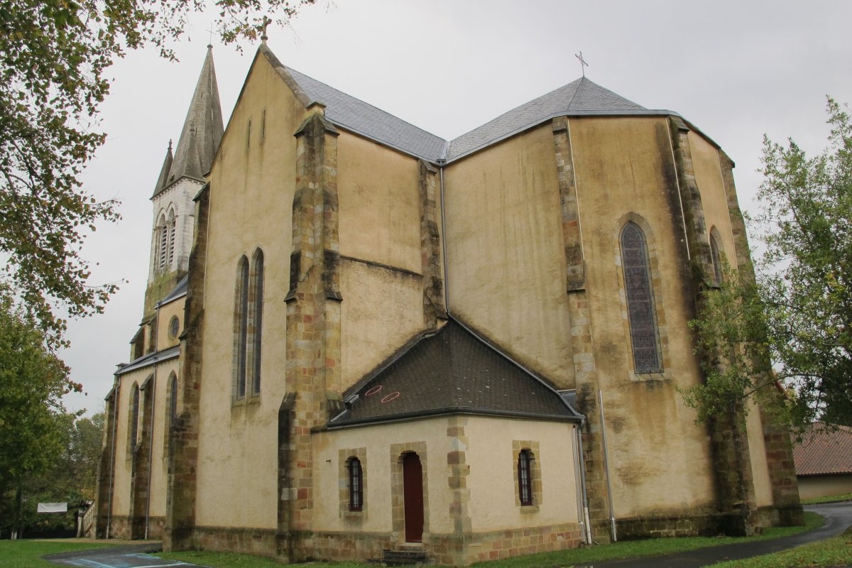 San Bizente eliza, Uztaritze