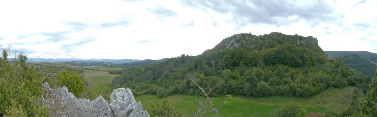 Gazteluandiko gailurra, San Migel gainari begira