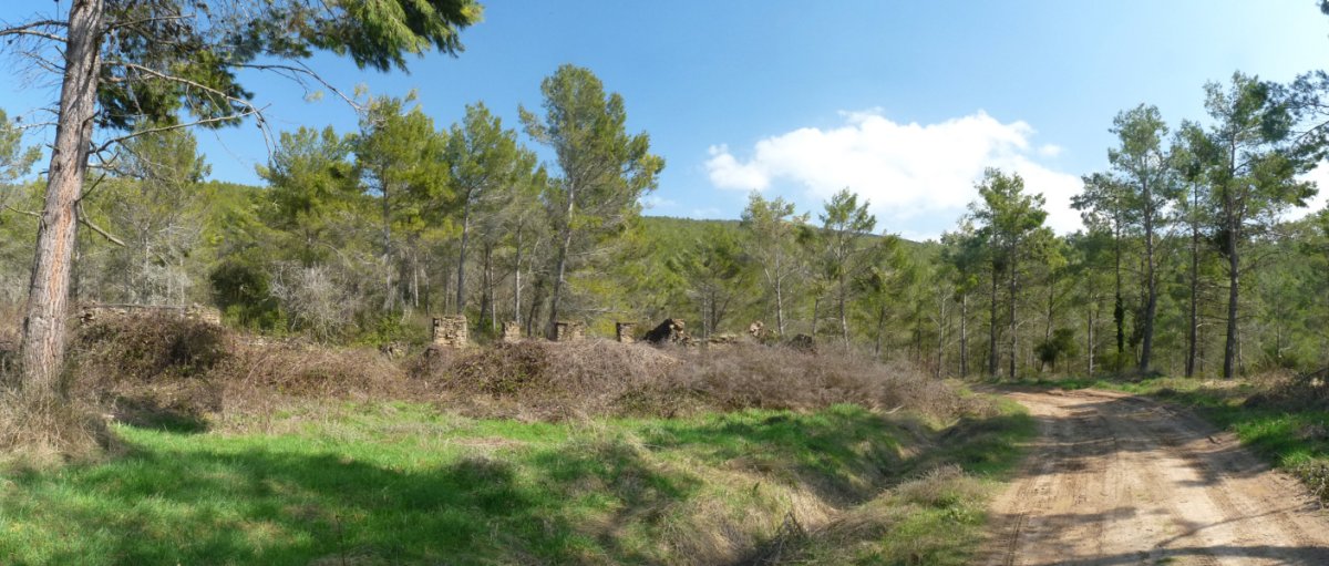 Hondakinak Xabierko bidean