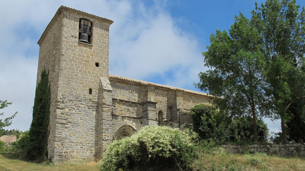 San Andres eliza, Erredin-Lizoain