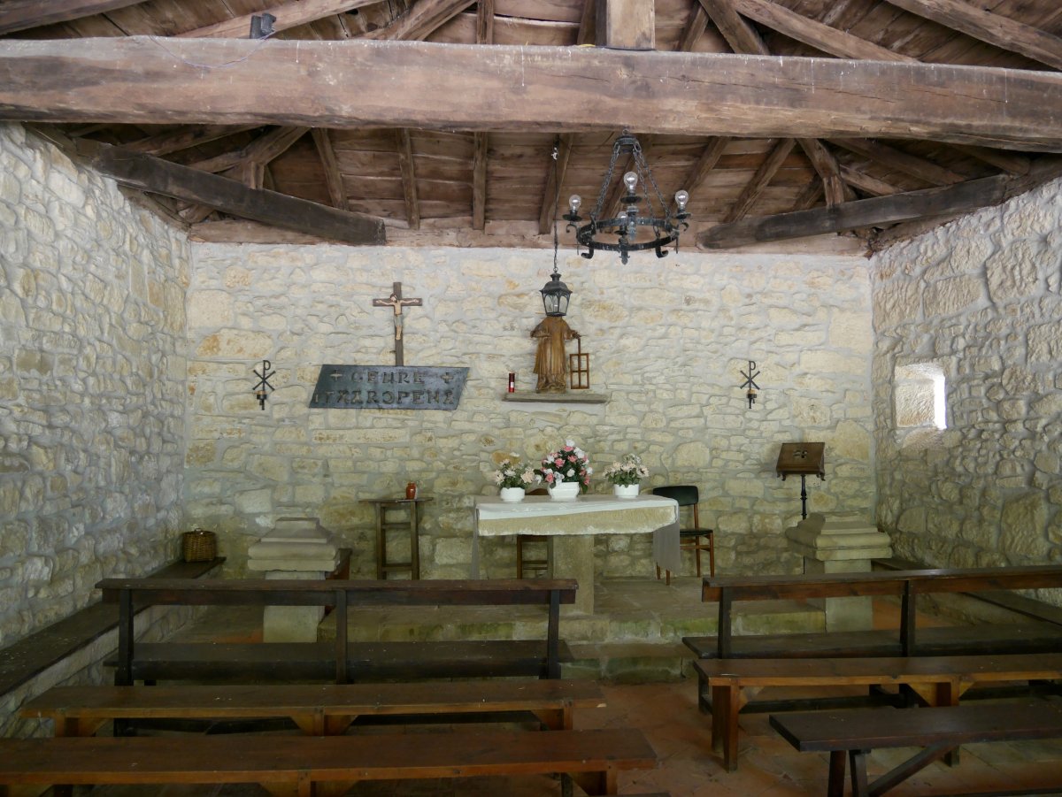 San Lorentzo ermita, Leiz auzoan