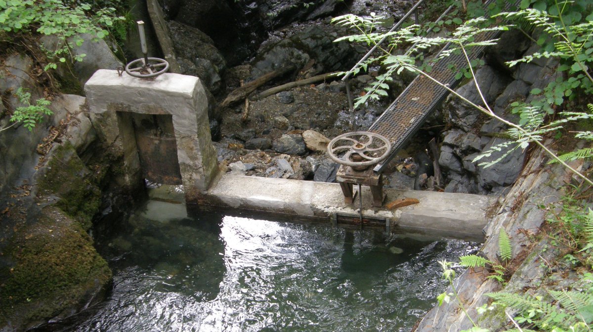 Infernuko errotako presa, Etxalar