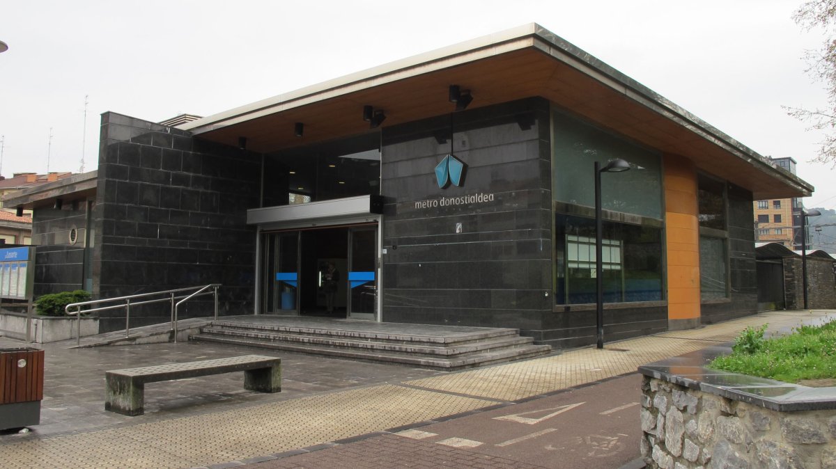 Metro geltokia, Lasarte