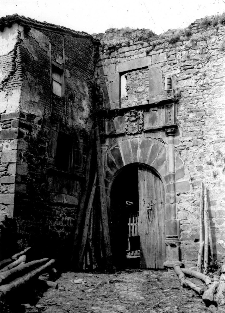 Antzuola. Antzuolako Galardi dorretxearen aurrealdea