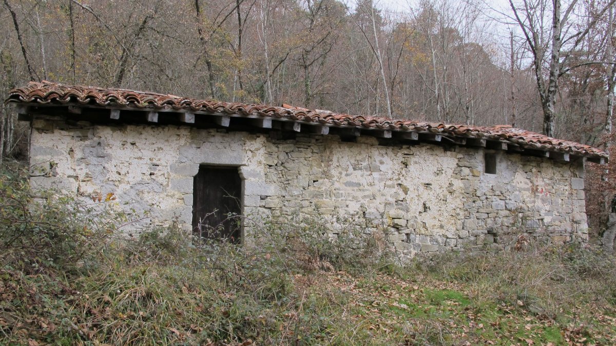 Santa Cruz ermita, Etsain-Anue