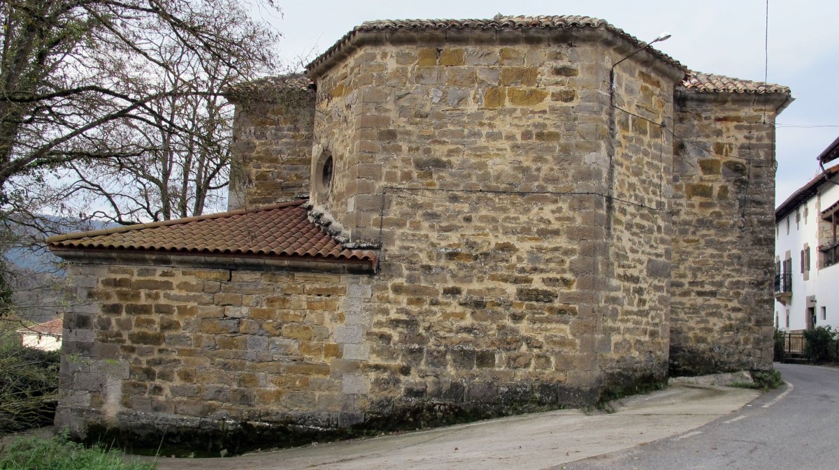 San Pedro eliza, Burutain-Anue