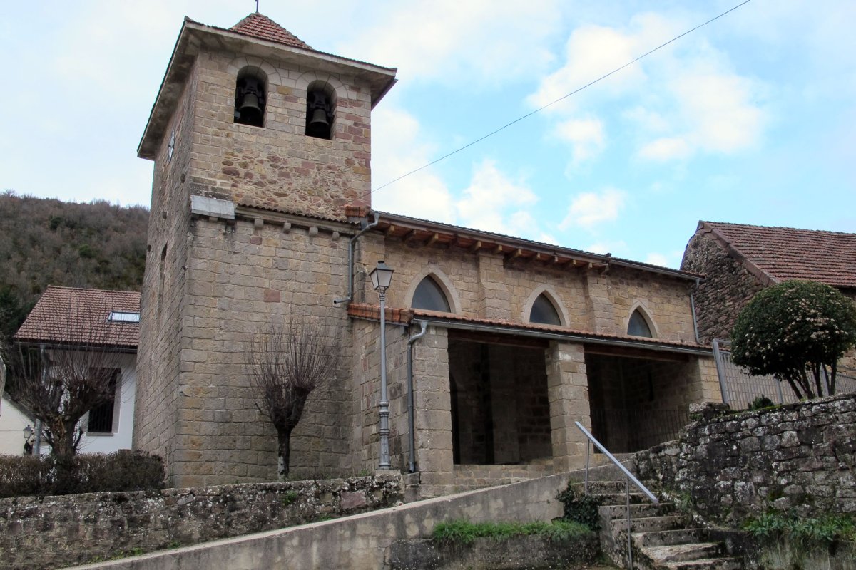 San Martin eliza, Azparren-Artzibar