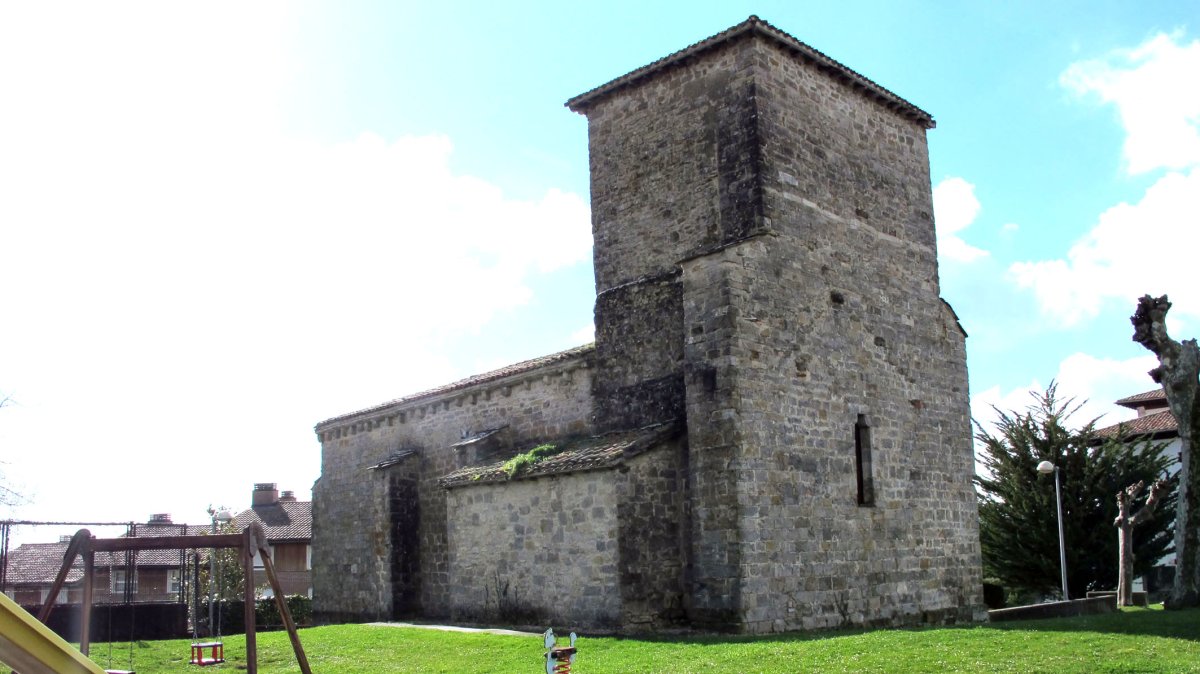 San Andres eliza, Zuasti-Itza