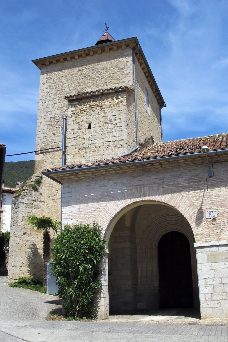 San Julian eliza, Bidaurreta