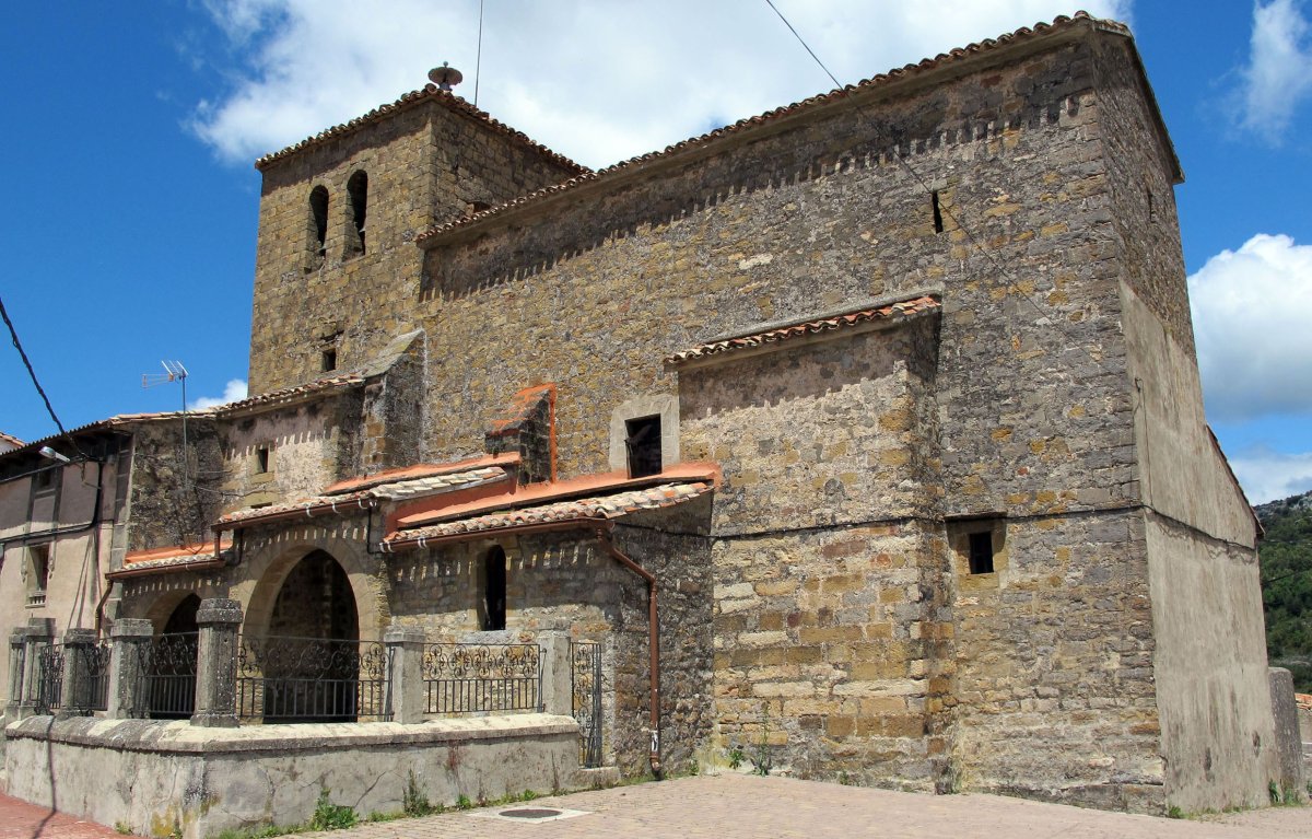 Santa Eulalia eliza, Biotzari-Erromantzatua