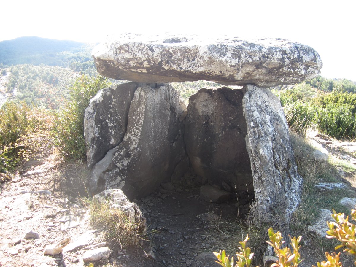 Dólmen Caseta de la Bruja (Ibirque) Octubre 2016