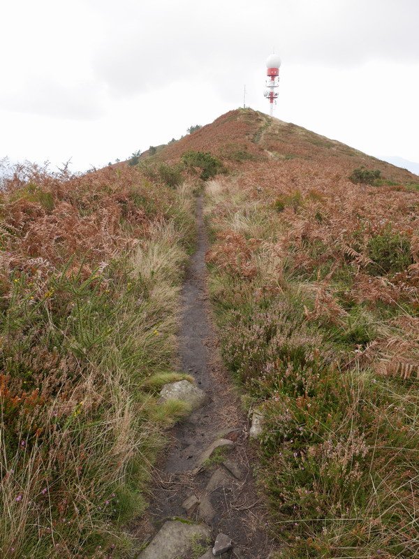 Iparraldeko bizkarretik ikusita